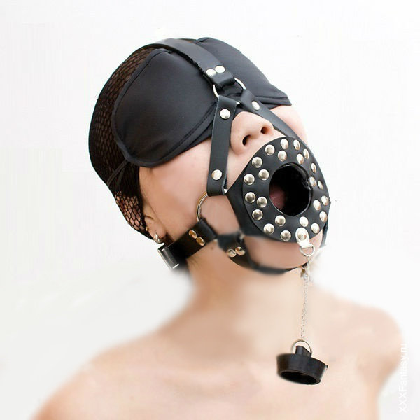Кляп с кольцом Lux Fetish, черный LF4021 - Lux Fetish - Расширители - Купить