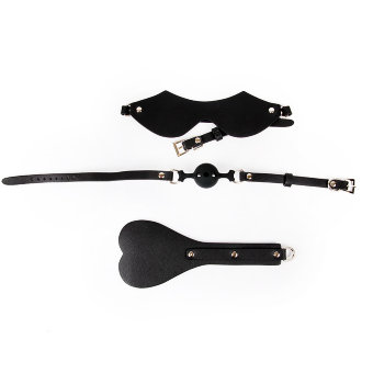 Мини набор аксессуаров БДСМ 3 предмета Мини набор аксессуаров БДСМ 3 предмета